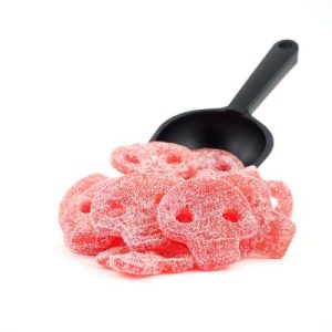 BUBS Sour Pink Skulls – Tangy, Chewy & Vegan-Friendly  100g