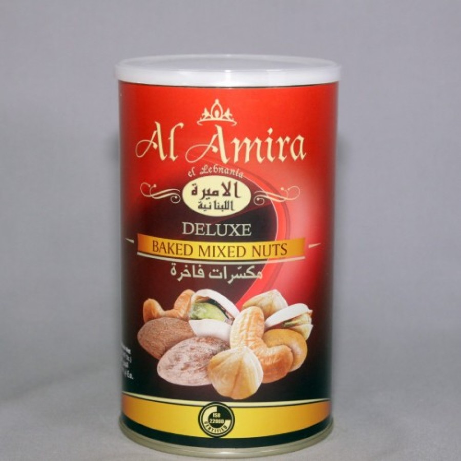 NUTS DELUXE MIXED KERNELS AL AMIRA (RED BOX) LEBANON 450GR